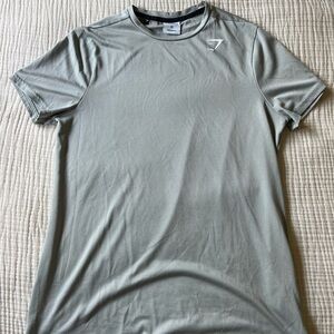 Gymshark Men's Short Sleeve Crew T-Shirt in Sage Green